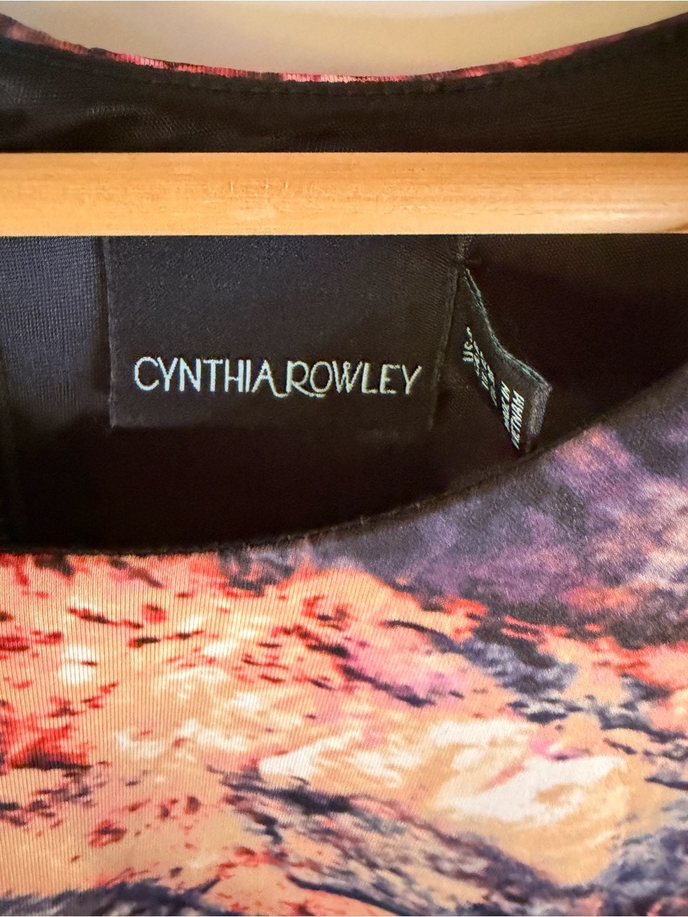 Cynthia Rowley size 8 colorful funky stretchy sleeveless dress 🤩 fun - Picture 3 of 15